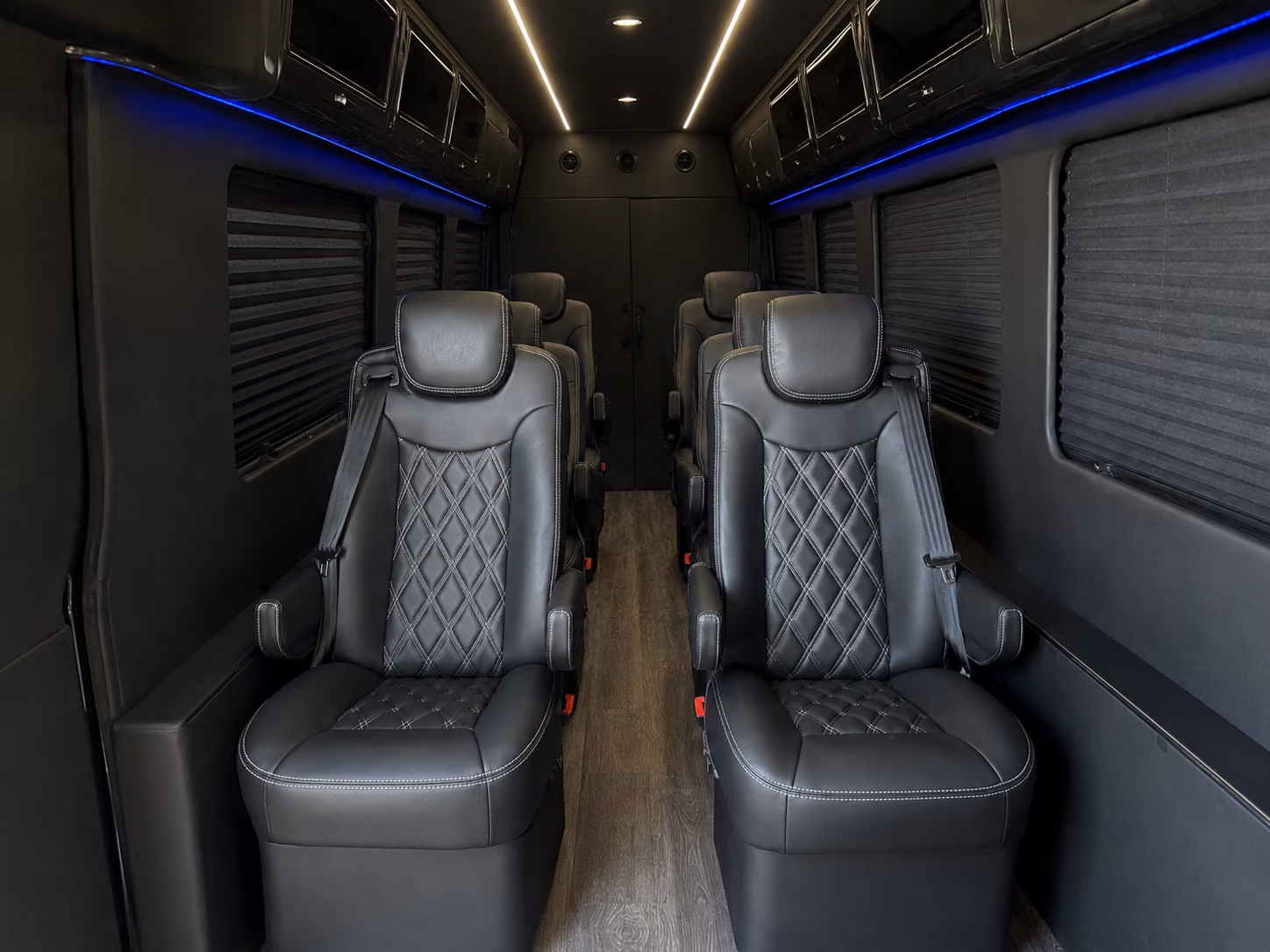kent sporting event transportation onboard seating